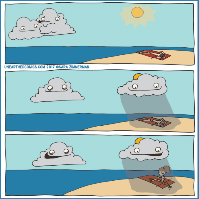 Even the clouds are perverts. - Comics, , 