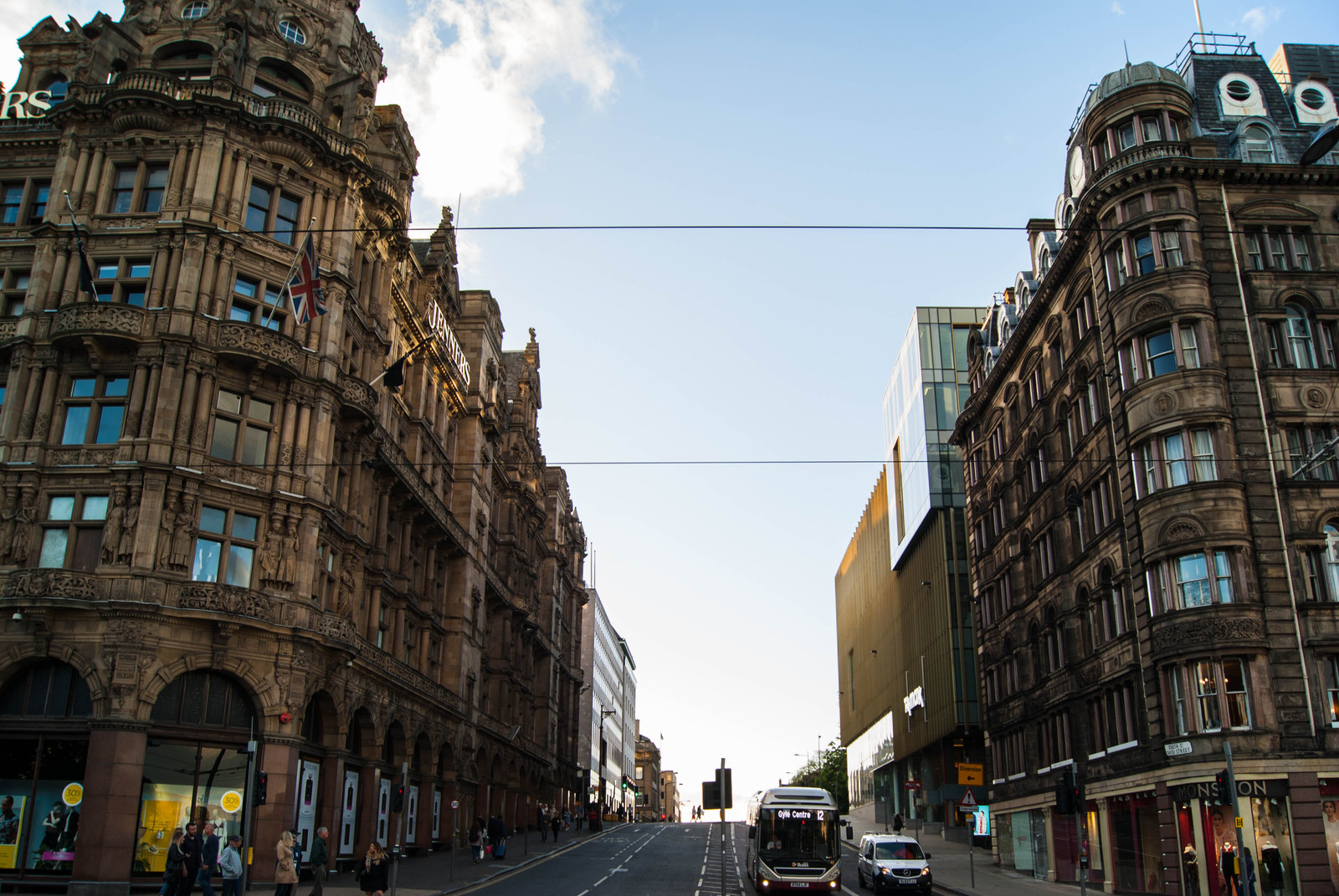 Edinburgh, Scotland - My, The photo, Scotland, Edinburgh, The street, Architecture, Excerpt, Longpost