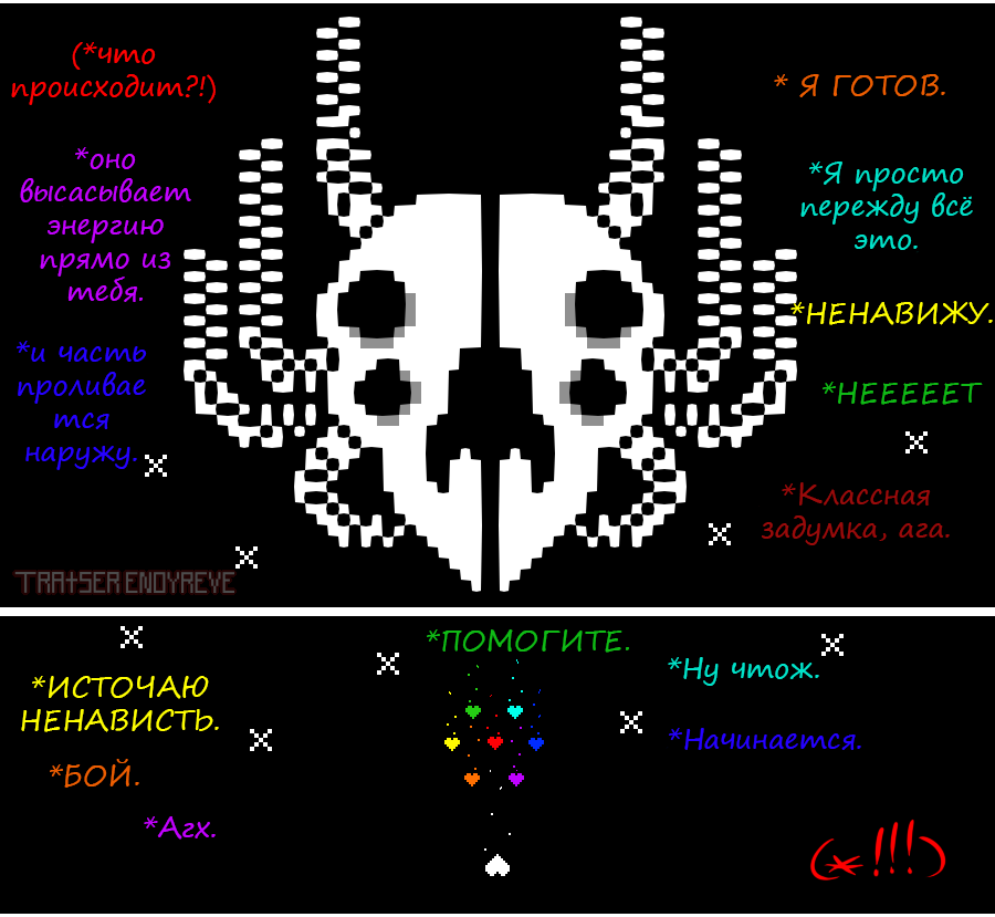 Thought - Part 35 - My, Undertale, The Thought, Translation, Longpost