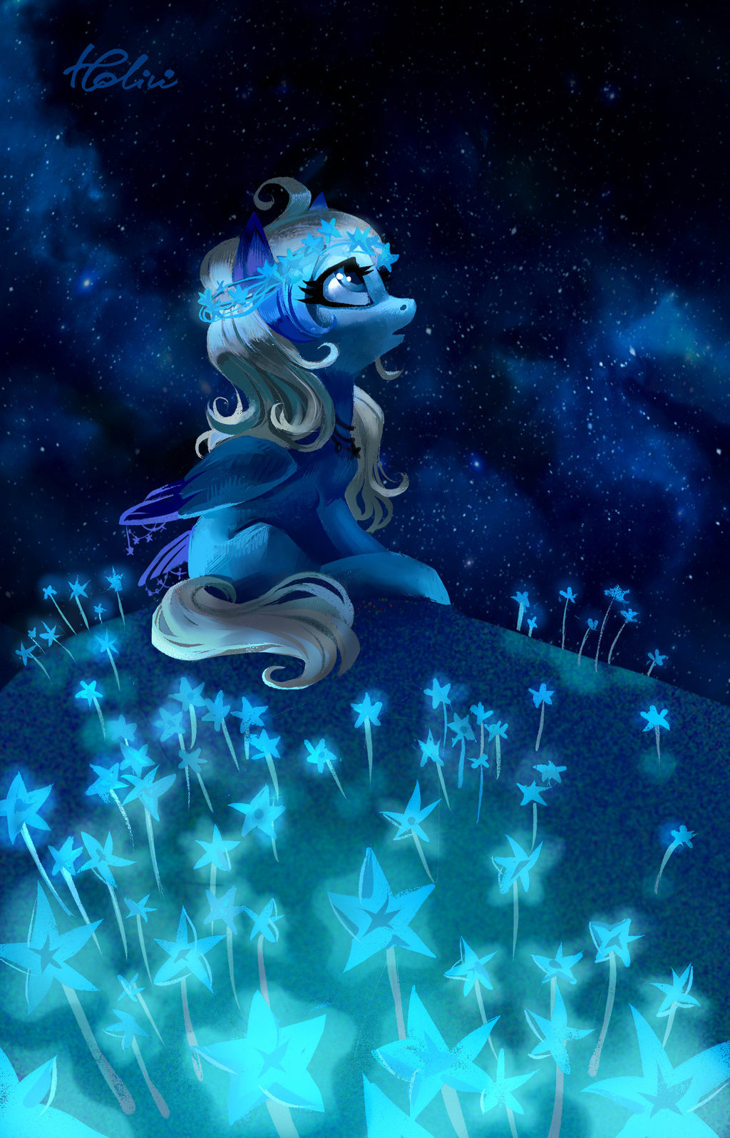 Night - My Little Pony, Original Character, Holivi