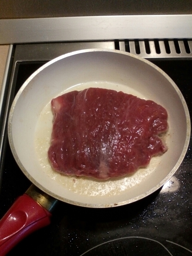 I bought a piece of marbled beef in Lenta... - My, Steak, ribbon, Feces, Longpost