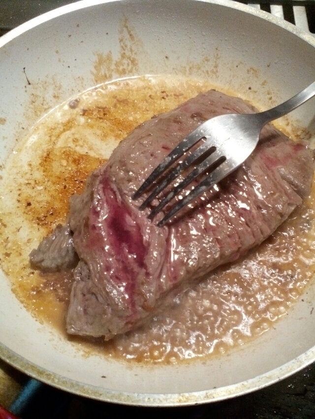 I bought a piece of marbled beef in Lenta... - My, Steak, ribbon, Feces, Longpost