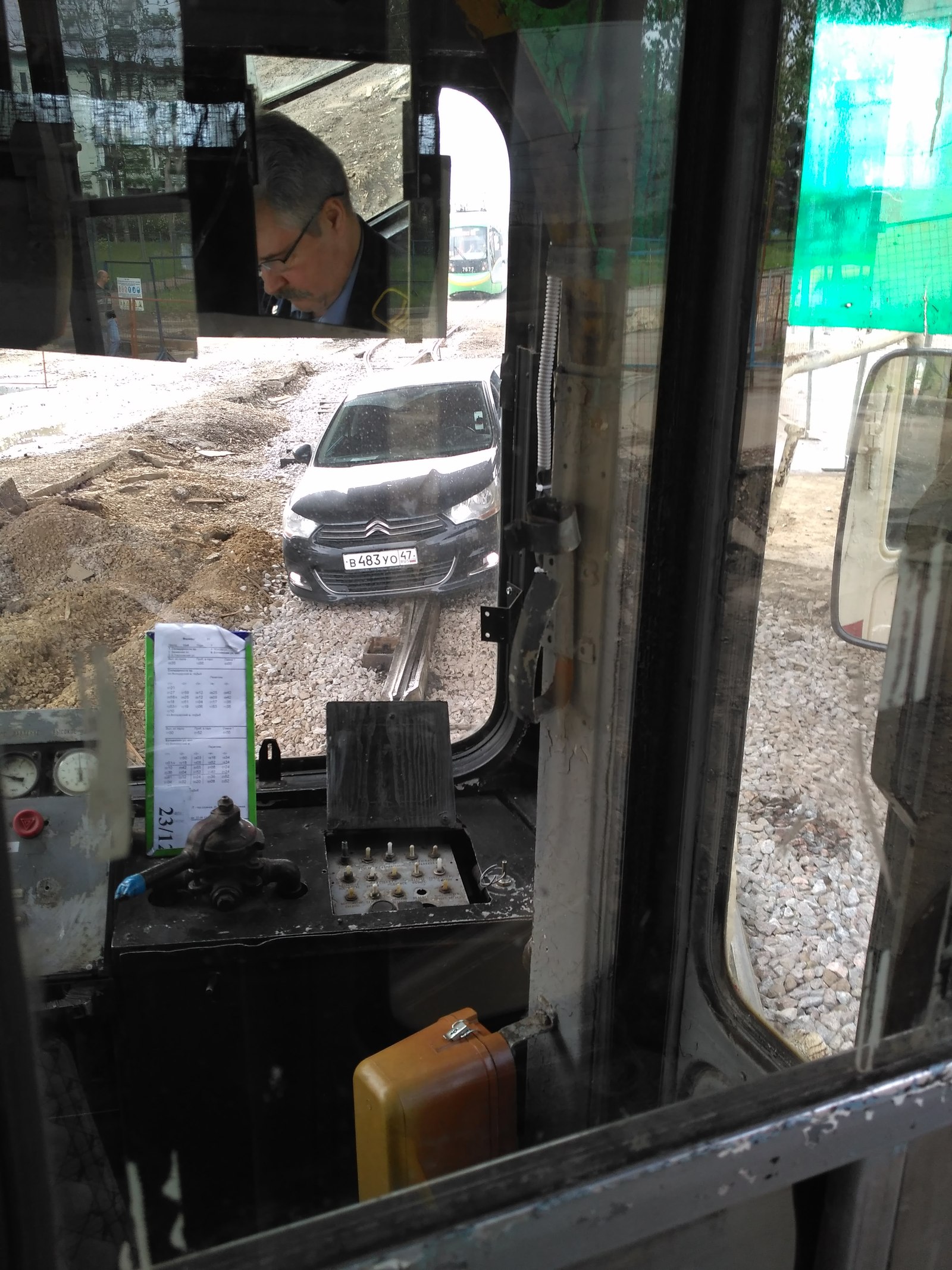 Climb! - My, Auto, Tram, Road, Road accident, Saint Petersburg, Longpost