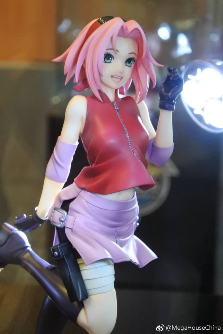 Фигурка Сакуры от компании MegaHouse *0* - Наруто, Sakura Haruno, Топ тян, Длиннопост, Фигурка, Аниме, Фигурки