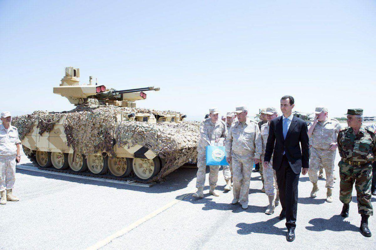 Bashar al-Assad at the Russian Khmeimim airbase - Syria, Russia, Politics, Khmeimim, Bashar al-Assad, Military, Technics, Longpost