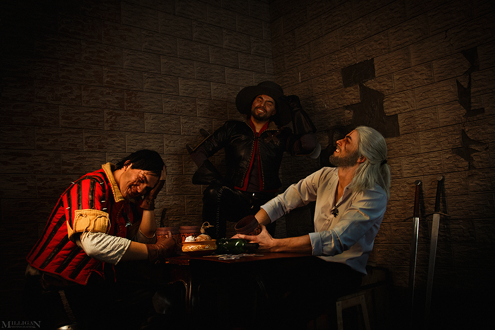 Drunk Witchers! :D - The Witcher 3: Wild Hunt, Party hard, Cosplay, Milliganvick, Longpost