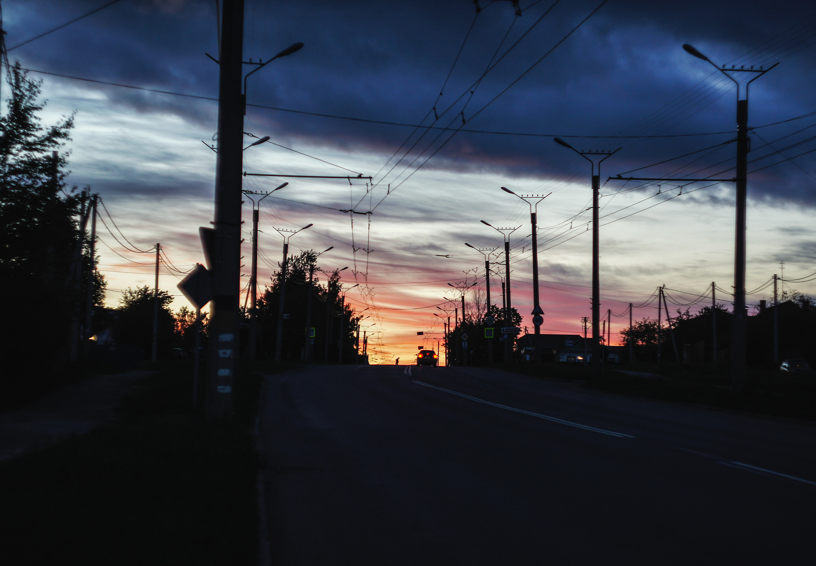 On the subject of sunsets (06/03/2017) Cheboksary - My, , Sunset, Cheboksary, Sony nex5, The photo, Helios44-2