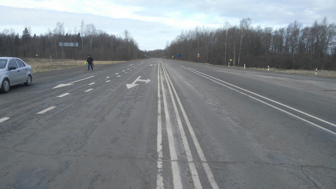 No, it's not double vision - My, Russian roads, WTF