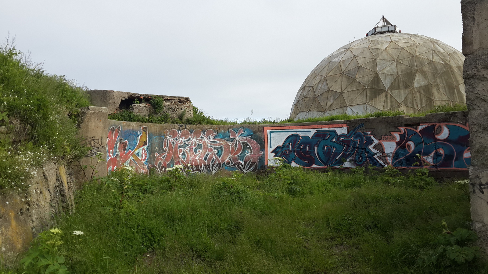 Remains of Fort Linevich. Mount Monostyrskaya - dome. - My, , Fort, , Digue, Stalk, Longpost, Abandoned