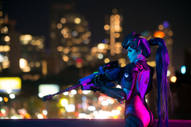 Cosplay Widowmaker (Overwatch) - Косплей, Overwatch, Blizzard, Widowmaker, Длиннопост