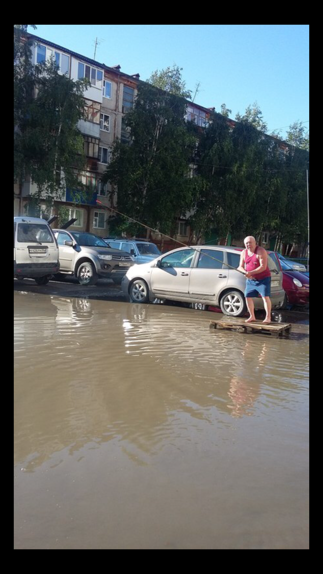 Ловись рыбка большая и маленькая ;) - Рыбалка, Рыбаки, Юмор, Язь, Двор, Длиннопост