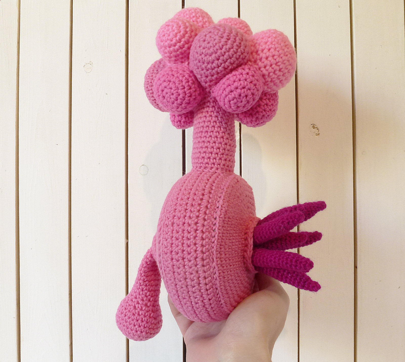 crochet plumbus - My, Plumbus, , Knitted toys, Crochet, Rick and Morty, Longpost