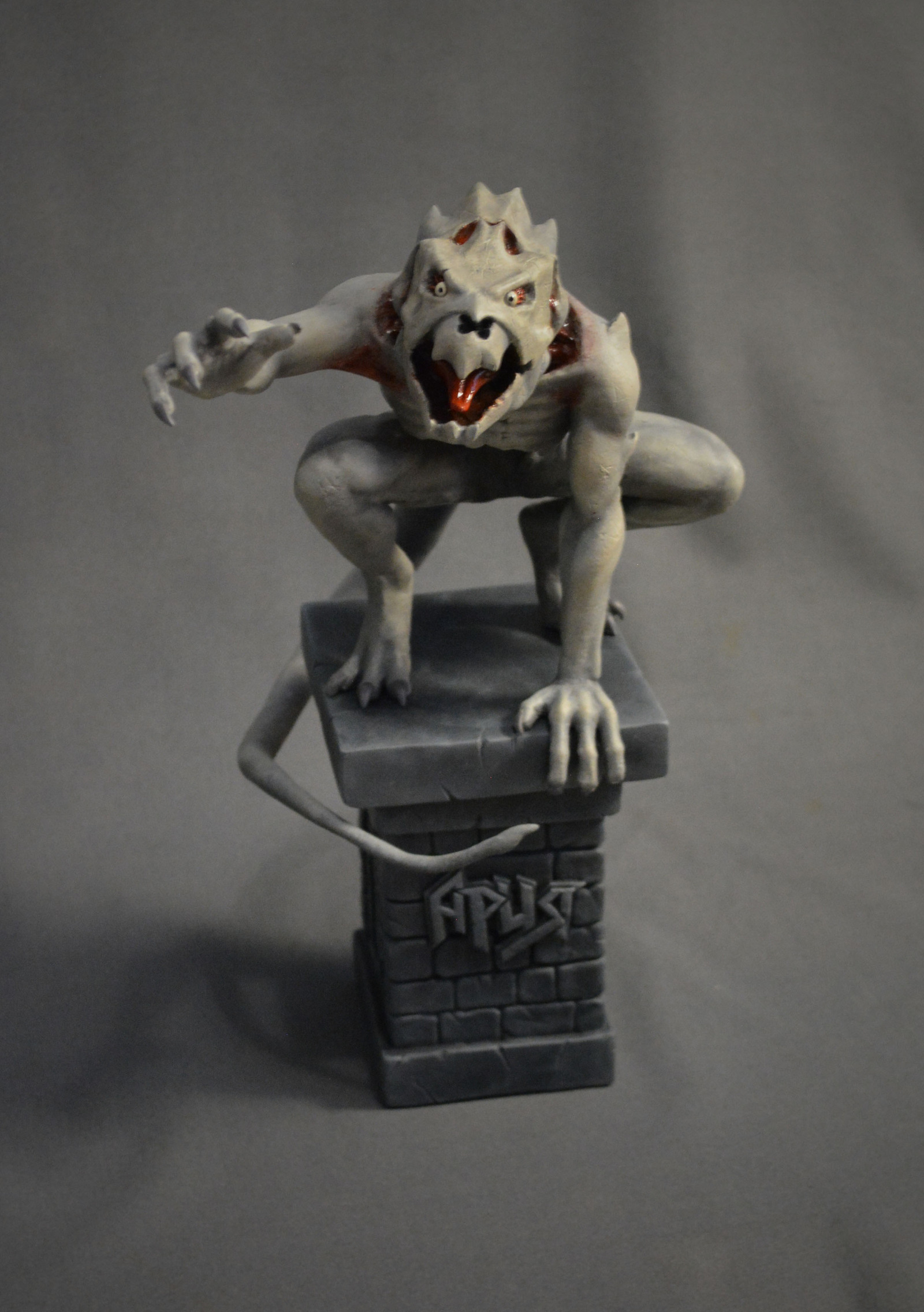 Chimera Aryan - My, Aria, Polymer clay, Hobby, Лепка, Longpost