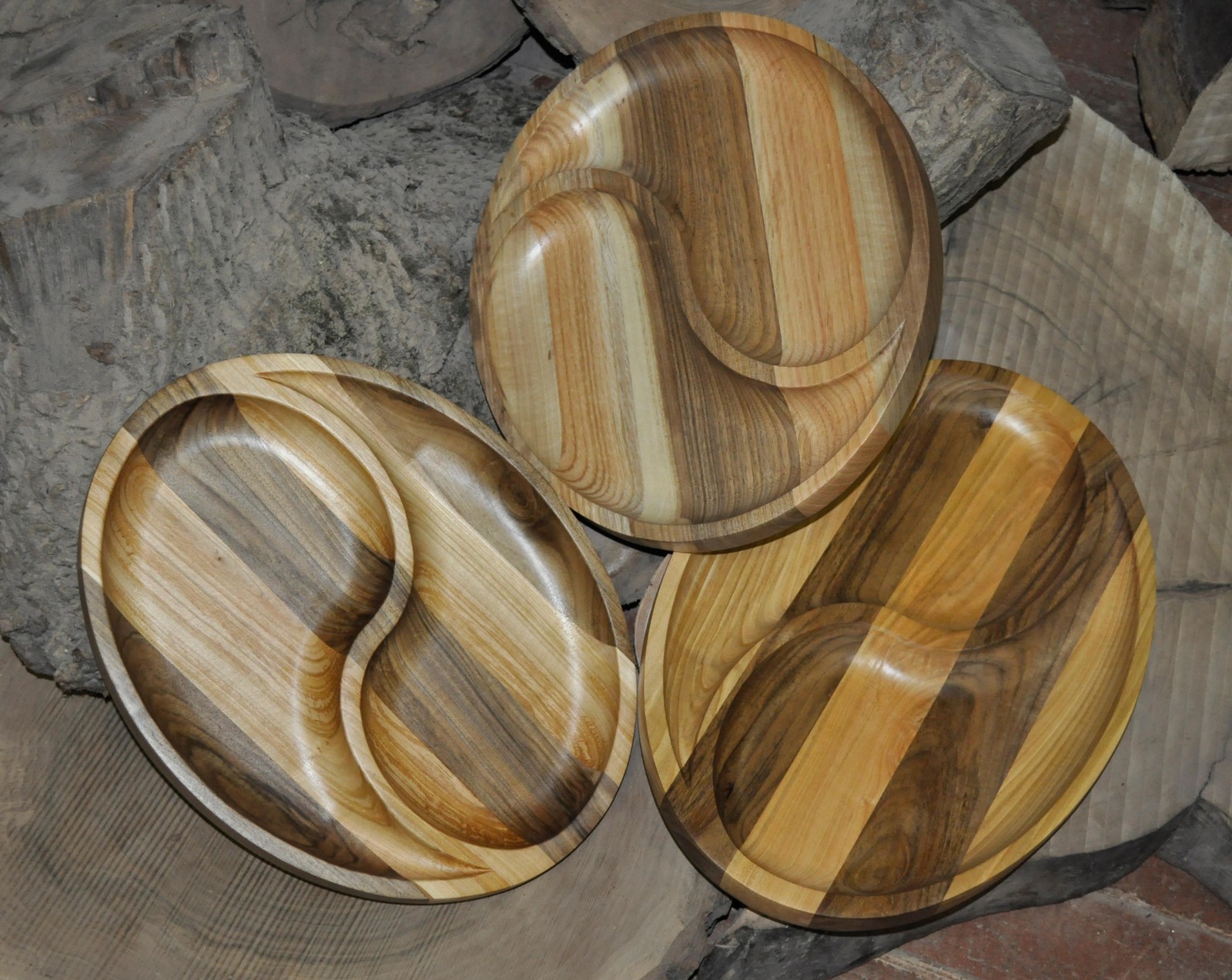 Тарелки из дерева