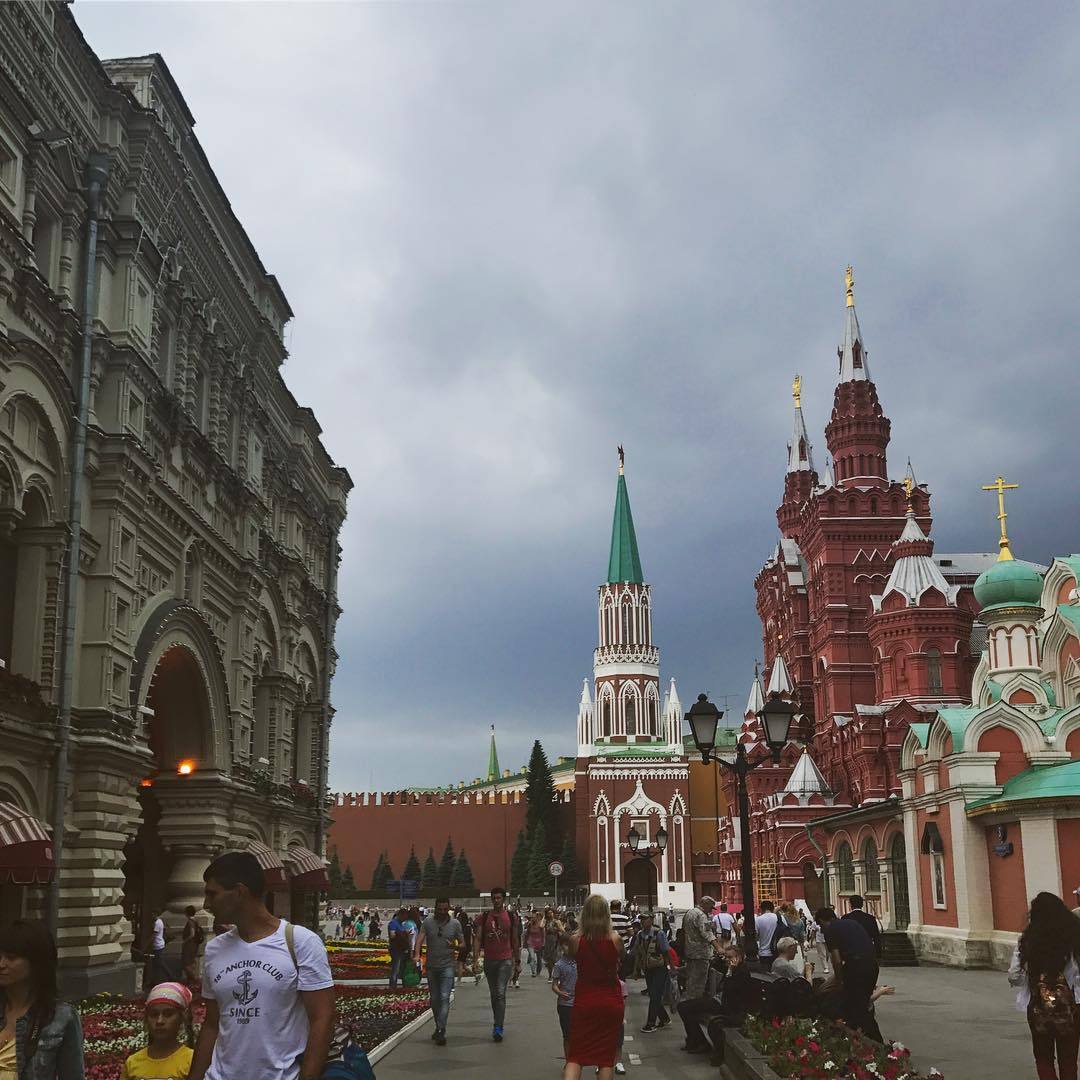 Непогода в белокаменной - Москва, Гроза, Ливень, Плохая погода, Ветер, Длиннопост