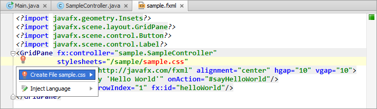 Creating a Hello World Program in JavaFX in IntelliJ IDEA - My, Java, Javafx, Programming, Graphics, Longpost