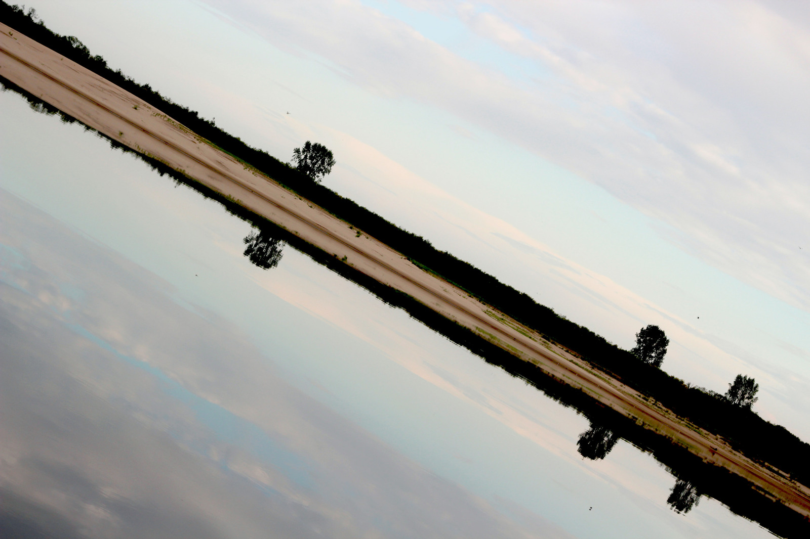 Symmetry - My, Northern dvina, The photo, Village, , River, 