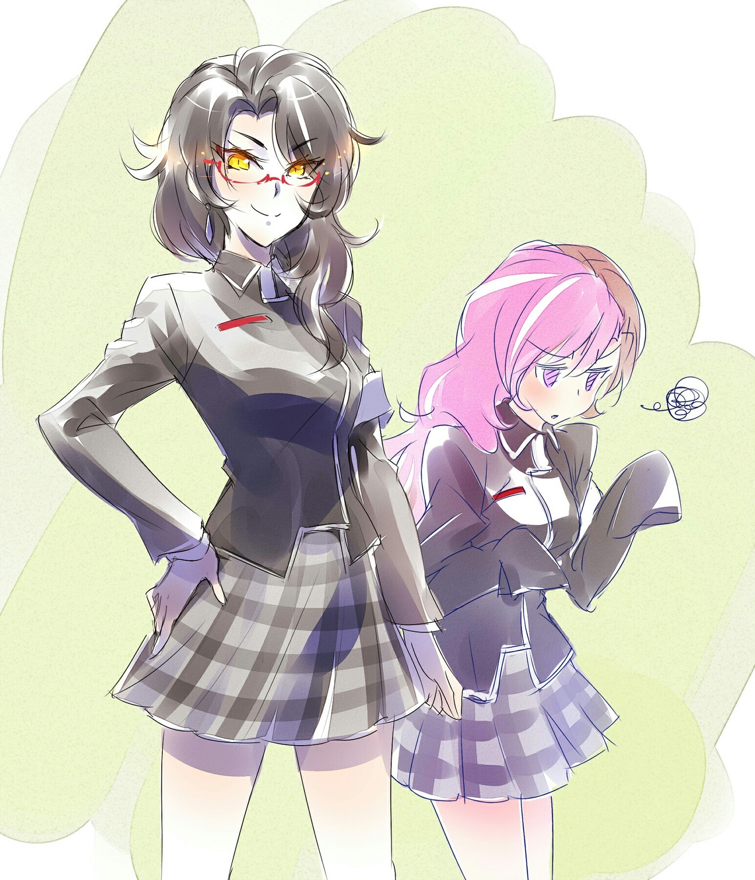 Any girl is not averse to becoming a schoolgirl again. - RWBY, Neopolitan, Cinder fall, Anime, Not anime