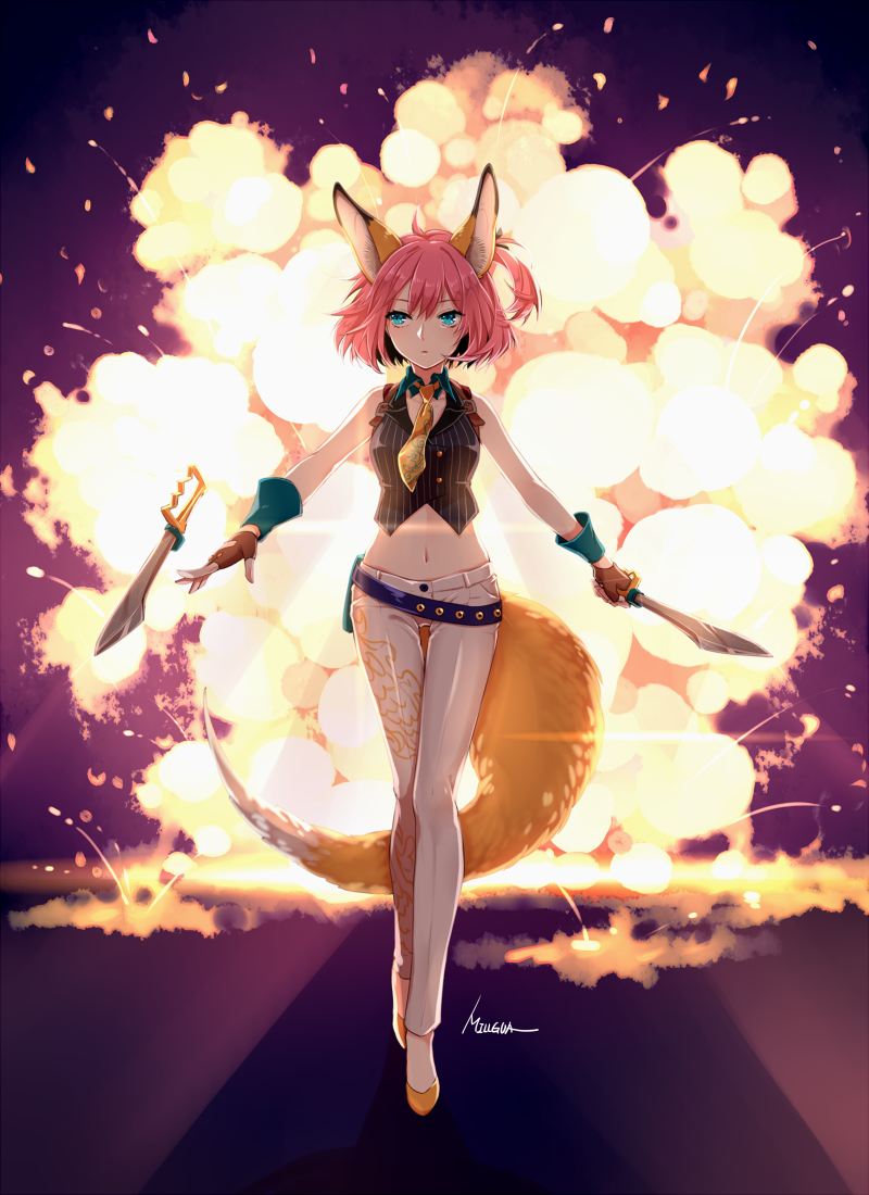 Anime Art - Anime art, Anime, Closers, Seulbi Lee, Kitsune