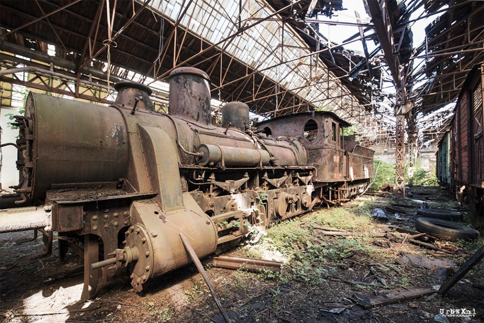 Cemetery of locomotives Red Star (Hungary, Budapest). - Locomotive, Hungary, Budapest, Abandoned, A world without people, Longpost