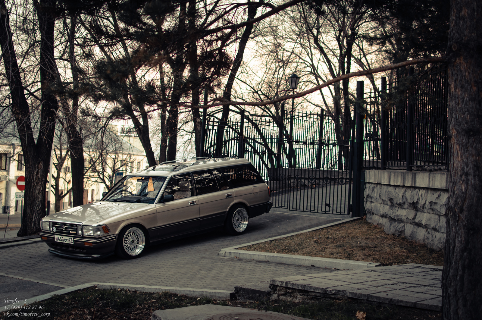 Toyota Crown Wagon '89 - My, Auto, Stance, Toyota crown, BBS, , , My, Longpost