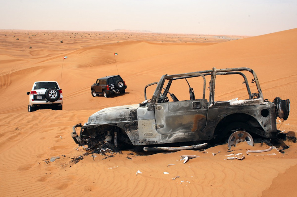 Finds in the Rub al-Khali Desert - Desert, , Abandoned, Retro car, Natural beauty, Landscape, Longpost