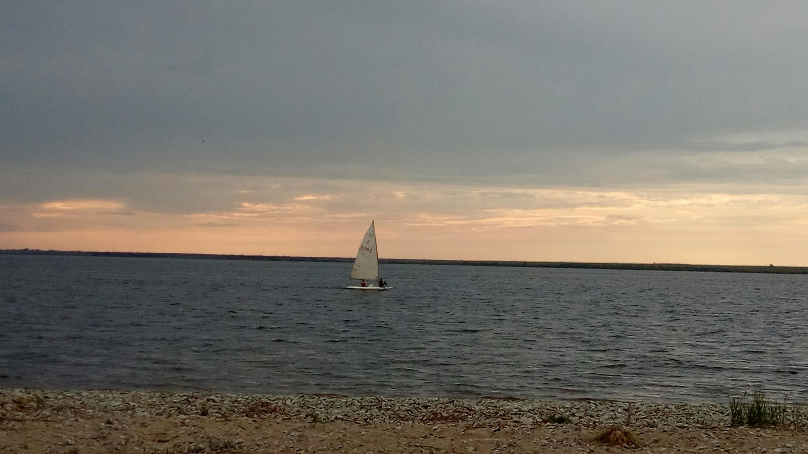 Karatomar reservoir - My, Sunset, Yacht, Reservoir, The photo, Kazakhstan