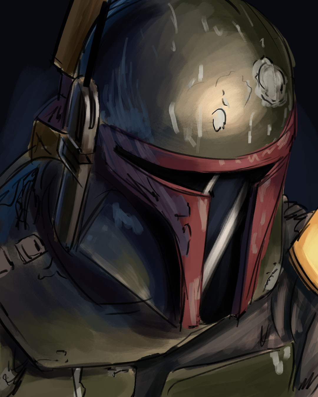 More Boba Fett - Star Wars, Boba95fet, Art, Longpost, Tag