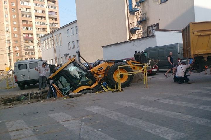 Subway construction in Ryazan - Ryazan, Metro, Road, Failure, Pit, Longpost