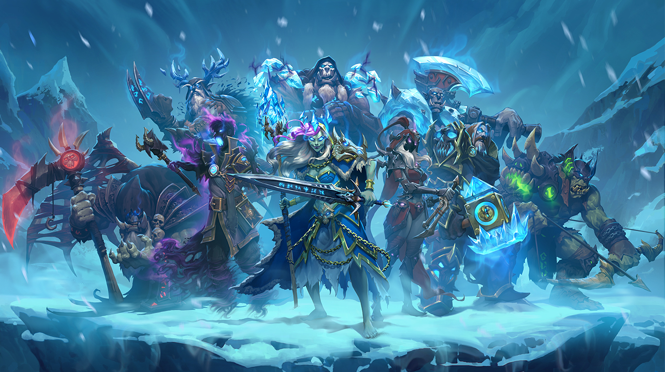 Card arts from the new addition Knights of the Ice Throne - , Cards, Blizzard, , , Hearthstone, , Longpost