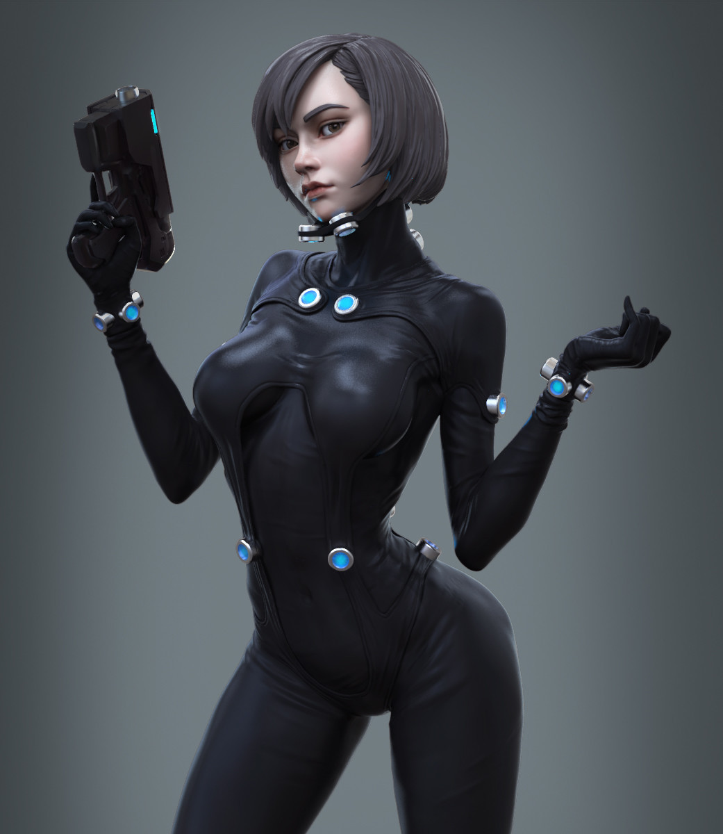 Gantz - Anzu - Art, Portrait, Gantz