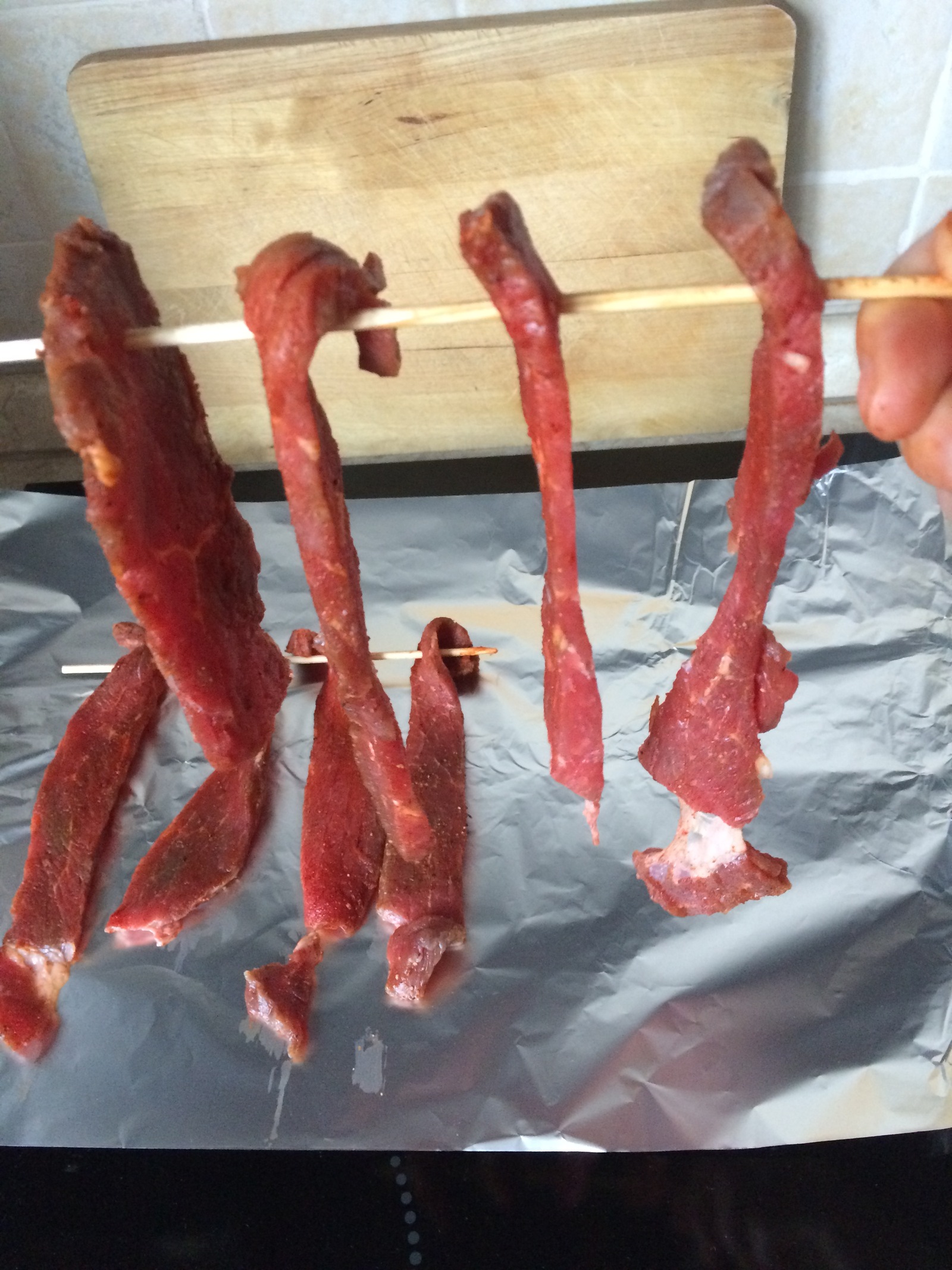 Beef Jerky in the oven - My, Meat chips, Beer snack, In the oven, Recipe, Longpost, 