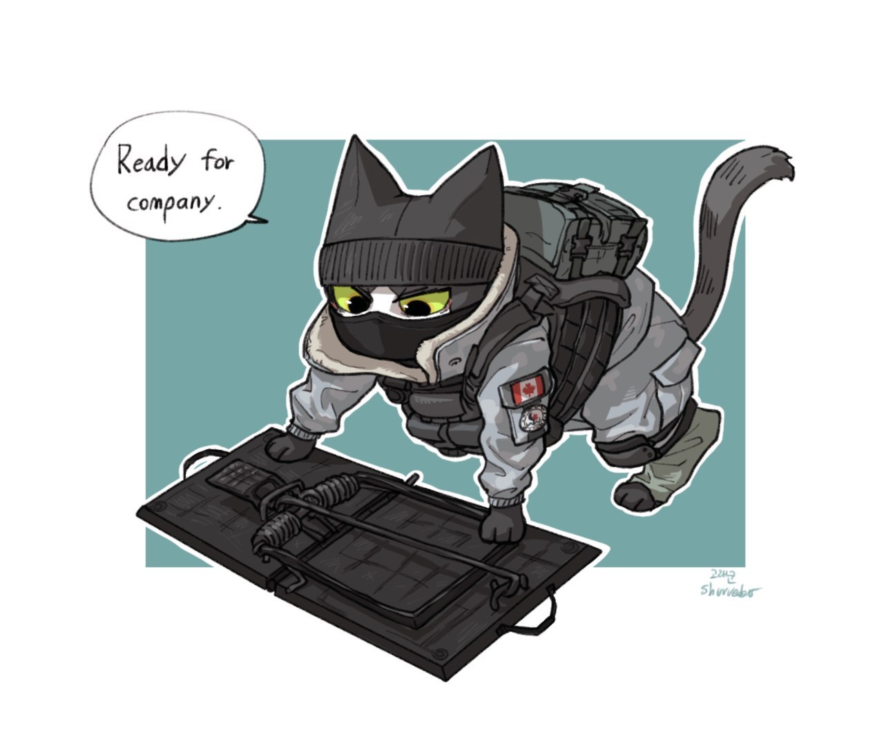 Cats from Tom Clancy's Rainbow Six Siege:3 - Tom clancy's rainbow six siege, cat, Longpost