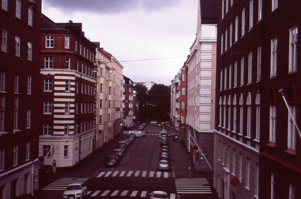 Helsinki on slide film - My, The photo, My, Volvo, Helsinki, Film, Lomography, Travels, Finland