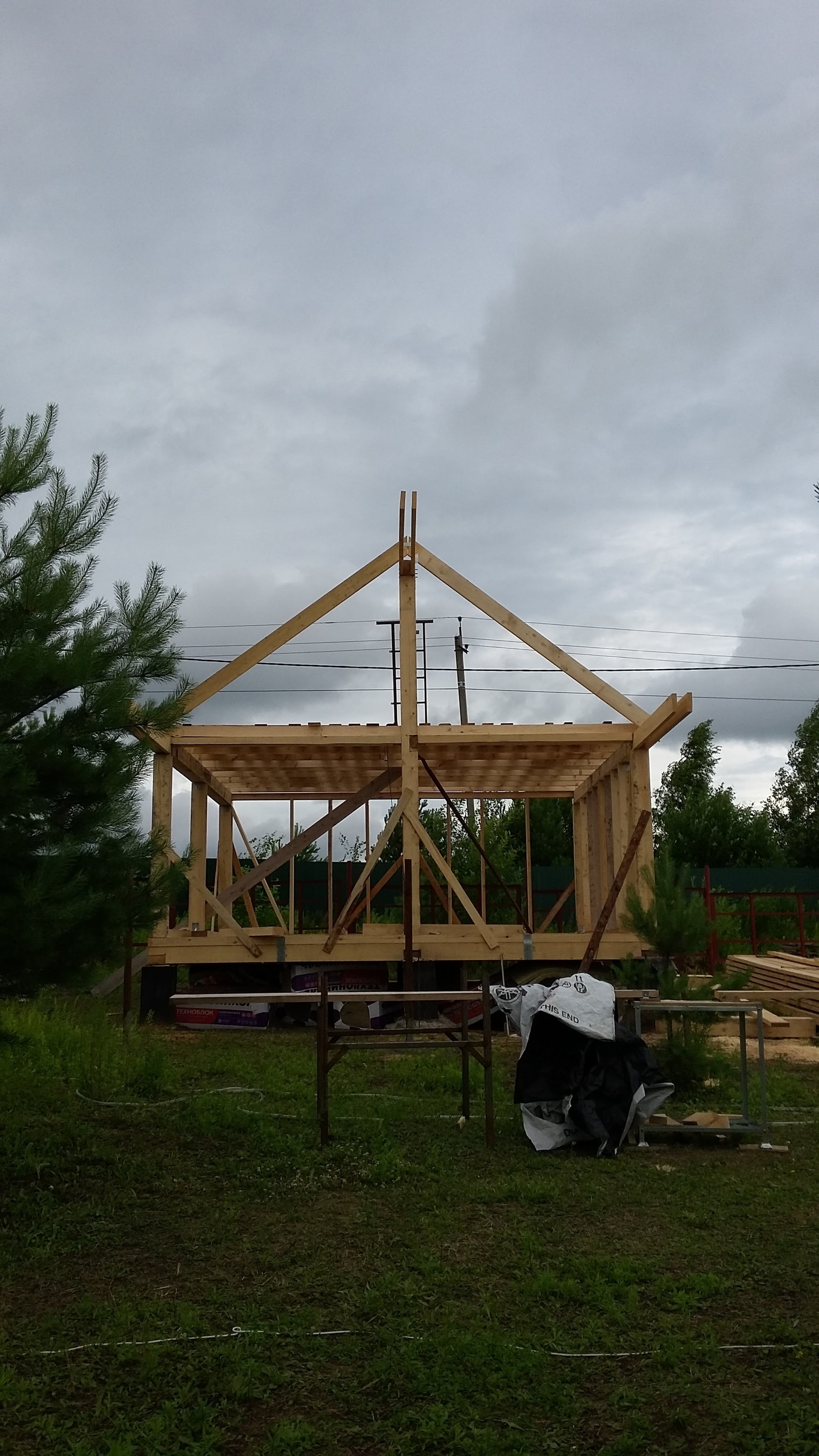 Frame house. First building experience. - My, Building, House, With your own hands, Russia, Longpost