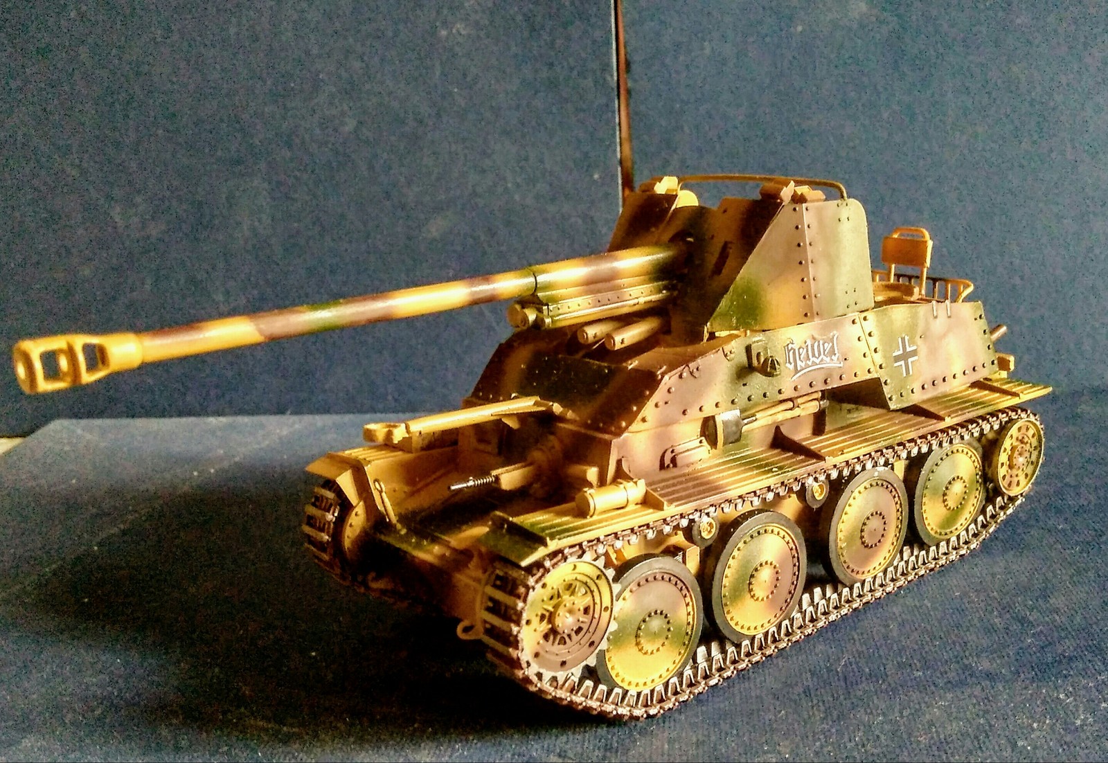 I did. - My, Stand modeling, Tanks, Prefabricated model, Sau, Zsu, Longpost