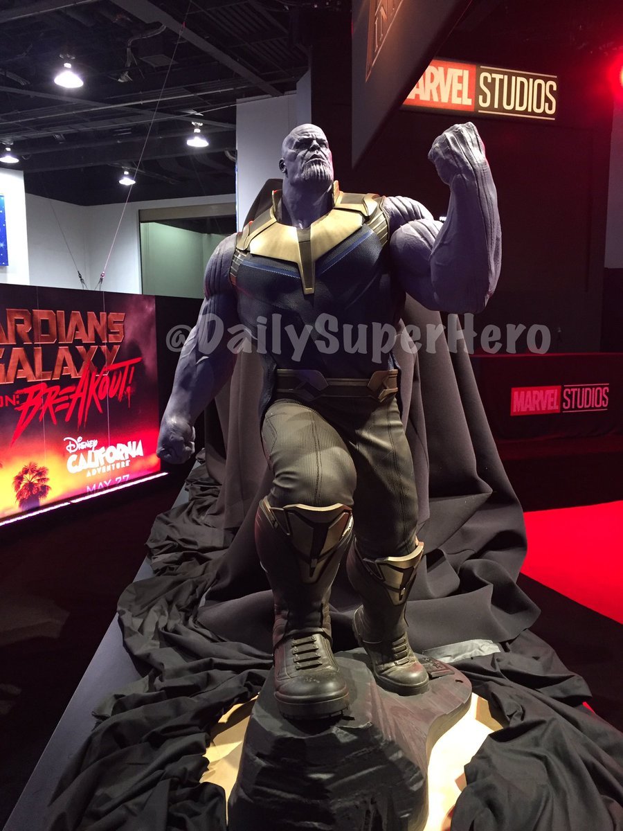 Thanos at D23EXPO2017 - Thanos, Marvel, Cinematic universe, Avengers: Infinity War, 