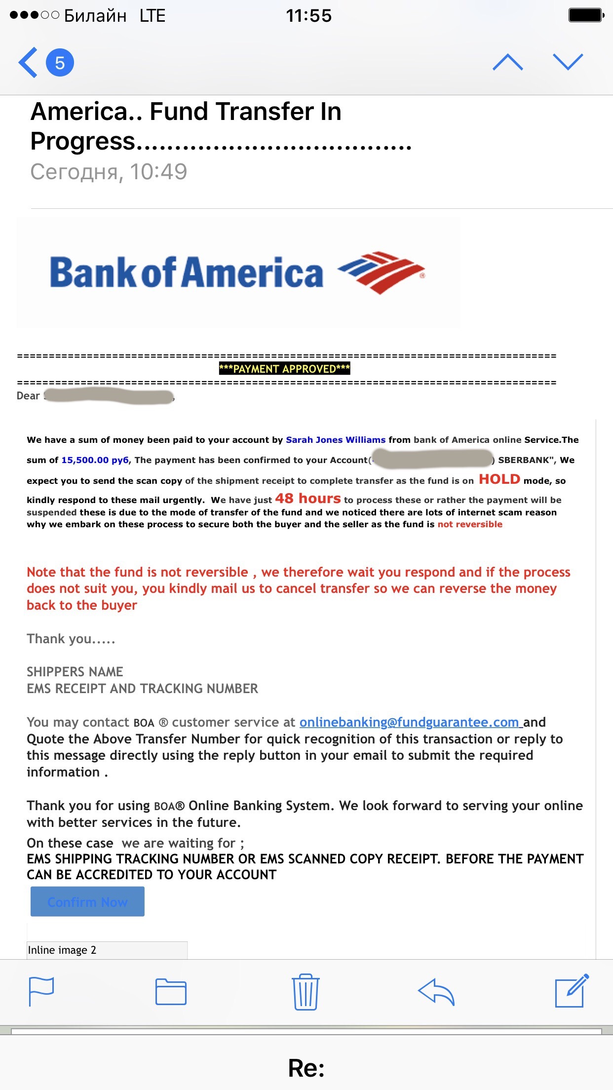 A very strange... divorce? - My, Uncertainty, Avito, Bank of America, Fraud, Longpost