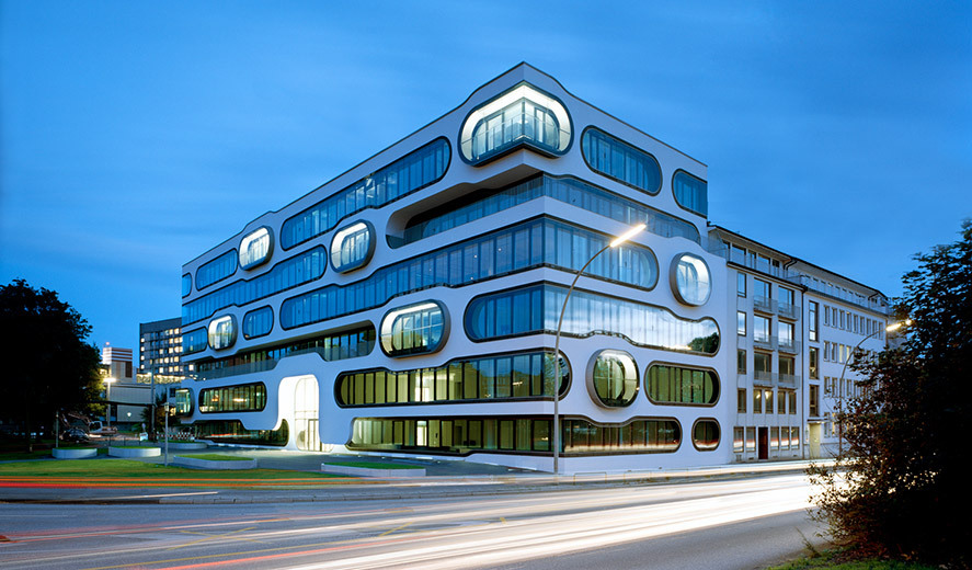 Unusual office buildings - Germany, House, Building, Architecture, Longpost