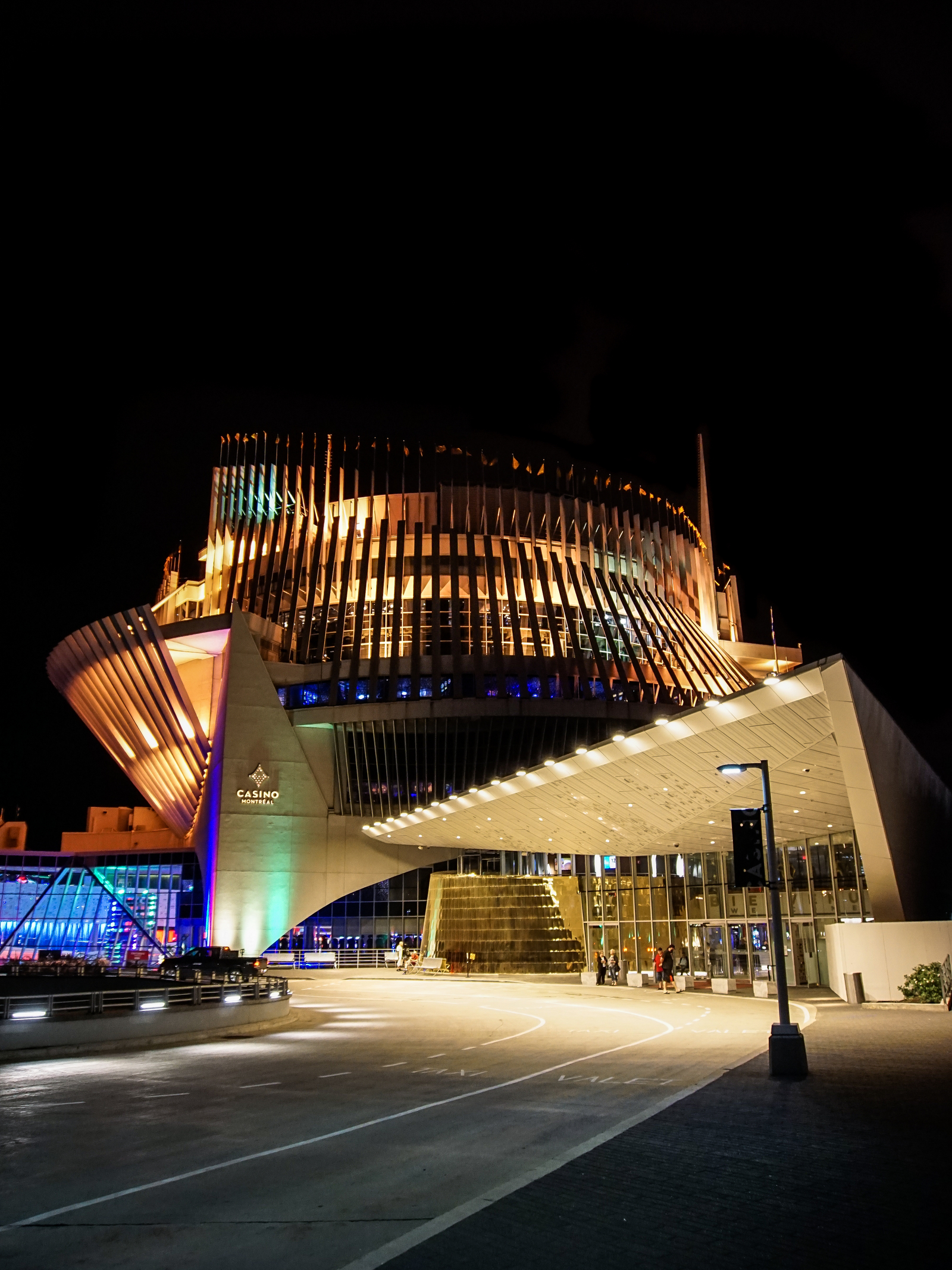 Casino de Montreal - My, Montreal, The photo, Night, Montreal