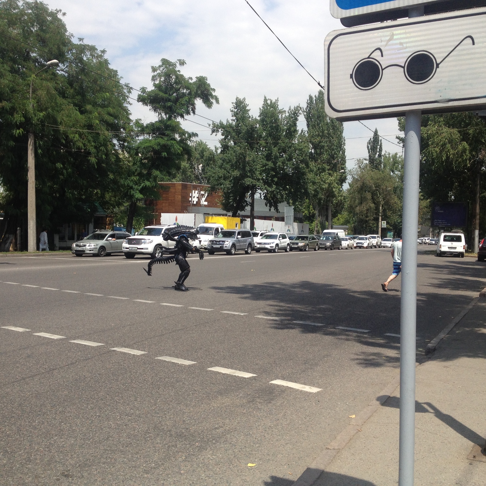 The most common pedestrian in Almaty - Stranger, Cosplay, Almaty