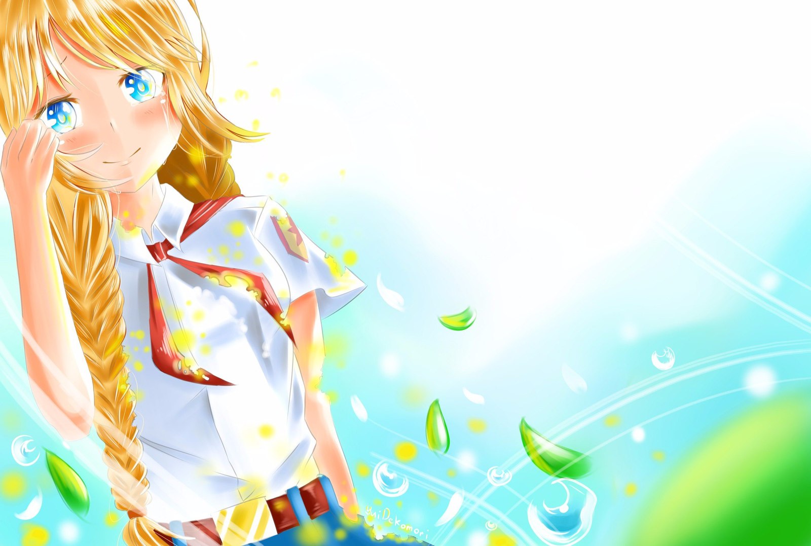 Sunny bunny - Endless summer, Visual novel, Glorifying, Art, 