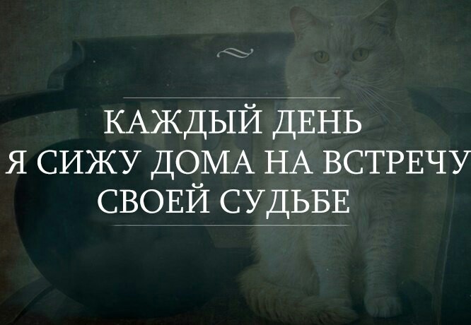 Ожидание. - Судьба, Ожидание, Абсурд, Дом, Картинка с текстом