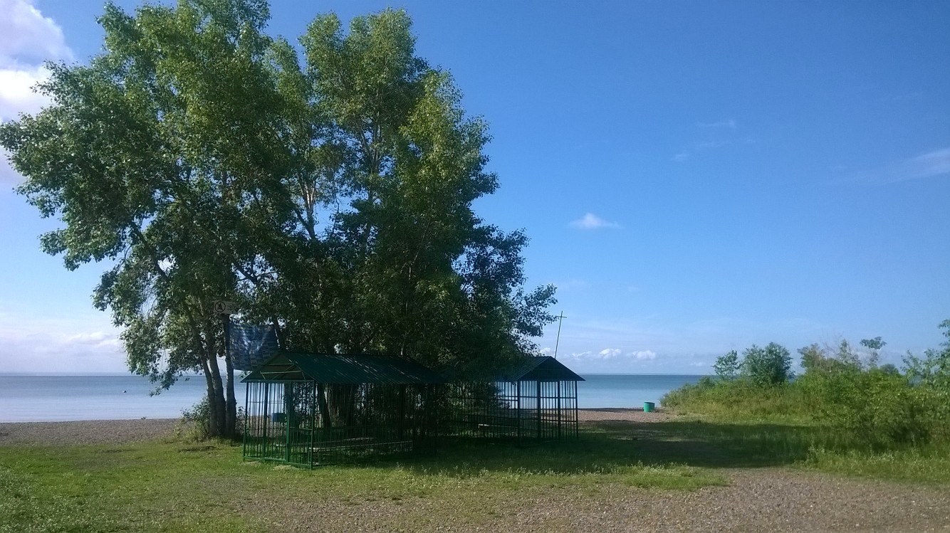 Maximum security gazebos - Novosibirsk, Obges, Humor, Summer, Relaxation, Ob sea, Liberty, Russia, Longpost