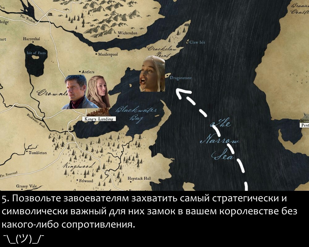 The best strategic talent in all of Westeros. - Longpost, Game of Thrones, Humor, Стратегия, Ingenious