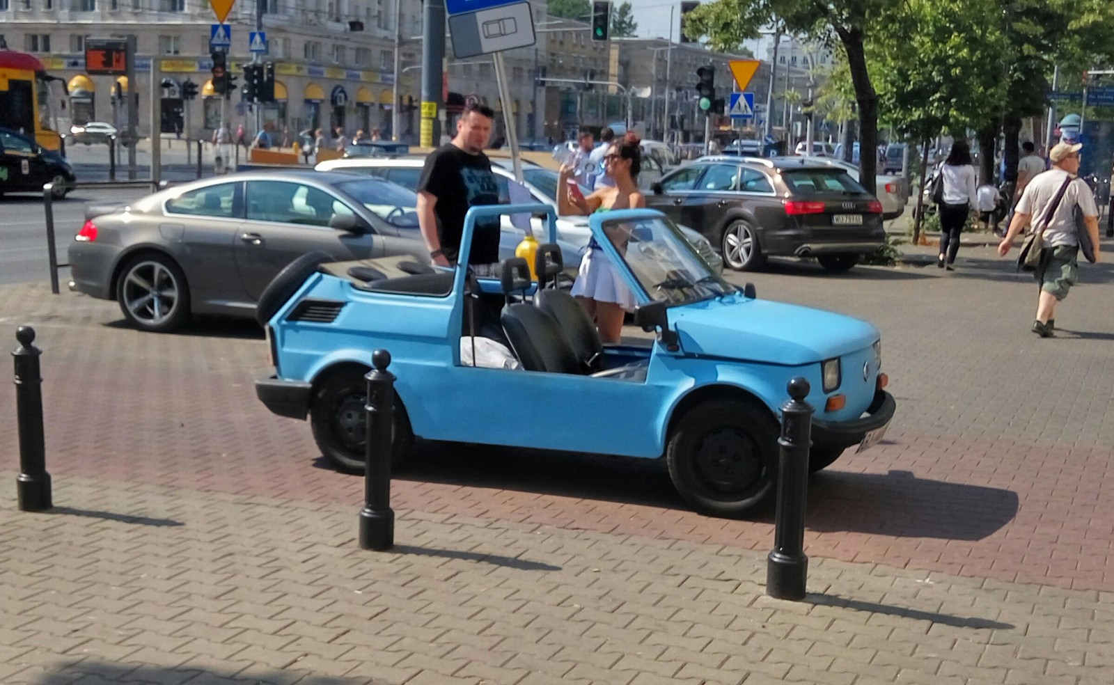 Naso... Accumulated :) - My, Cabriolet, , Poland, Warsaw, Fiat, From improvised means