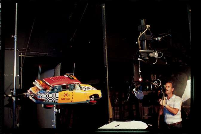 A few photos from the filming of my favorite trilogy - Назад в будущее, Filming, Old photo, Longpost, Back to the future (film)