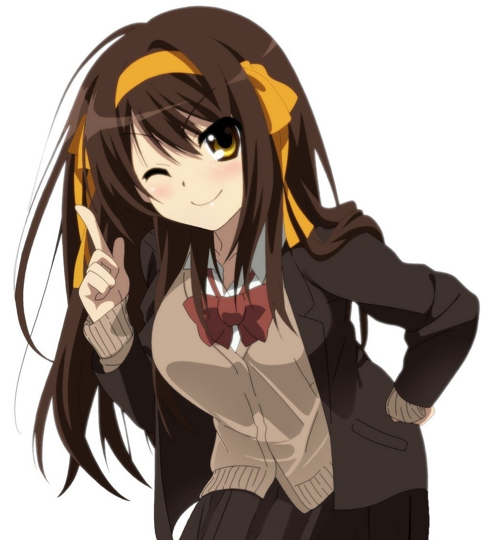 Suzumiya Haruhi - Anime, Anime art, Suzumiya Haruhi no Yuuutsu, Suzumiya haruhi, Longpost