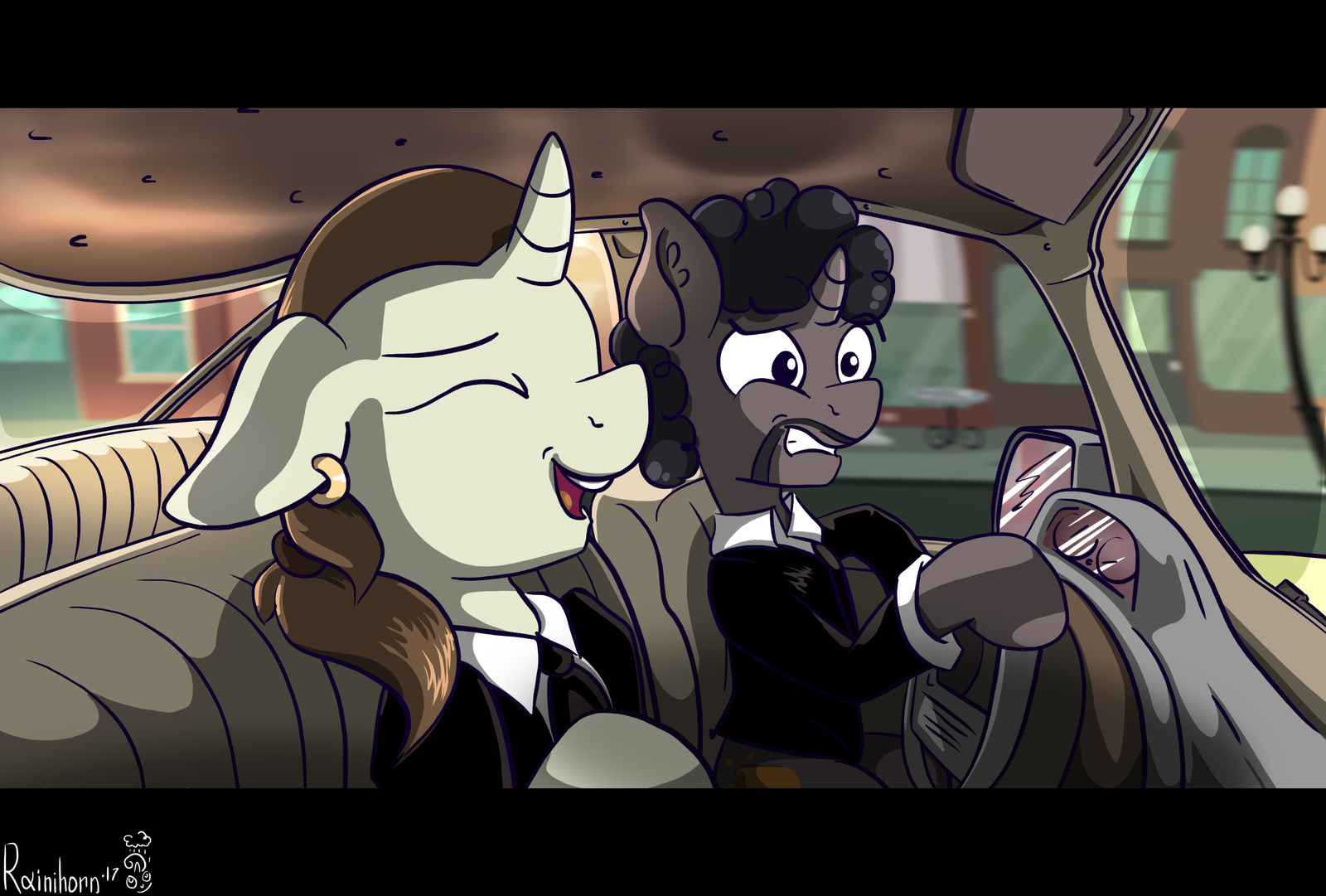 My Little Pulp Fiction/Pulp Fiction - Rainihorn, My little pony