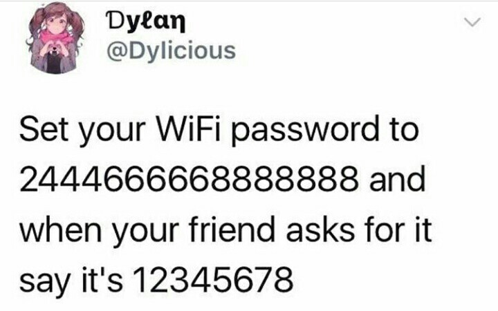 Головоломка для друга - Мемы, Юмор, Пароль, Wi-Fi